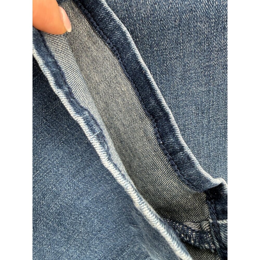 UNIVERSAL STANDARD Seine High Rise Straight Leg Jean 12 Anzio Blue - Picture 5 of 14